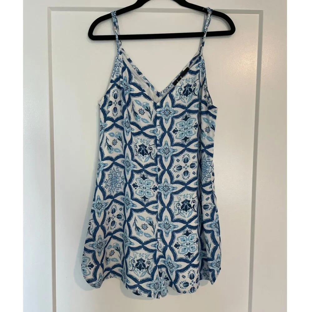 Lulus Patterned Romper - Picture 2 of 3